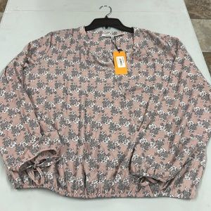 Collective concepts Ashley surplice dobby top size XXL,